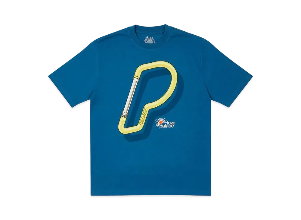 PALACE IT'S THE CLIMB T-SHIRT "Blue"
