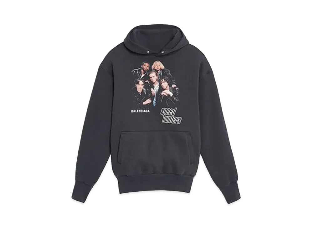 バレンシアガ スピードハンターズ フーディー "ブラック" 541873TCV371055