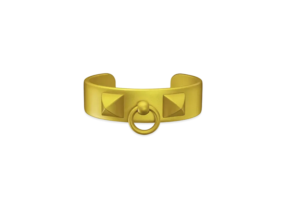 Hermes Medor Aluminium Sunset Bracelet "Jaune Soleil"