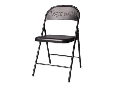 Supreme Metal Folding Chair "Black"