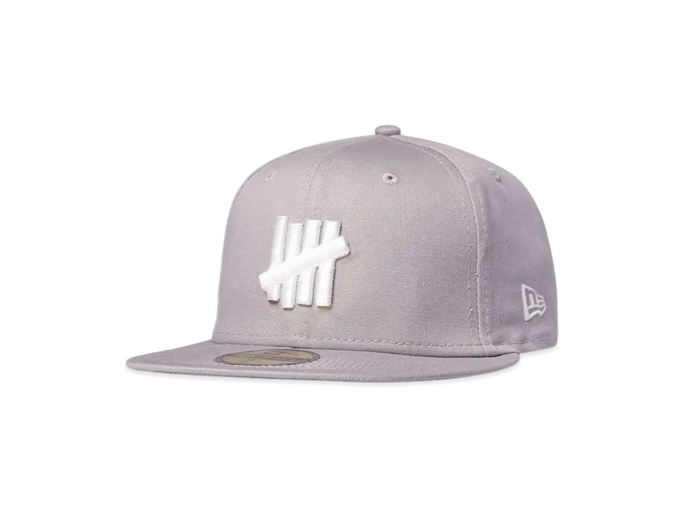 UNDEFEATED X NE ICON FITTED - 90219 "Gray"