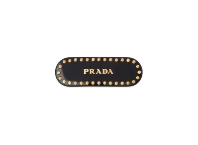 PRADA Plex Hair Clip "Black"