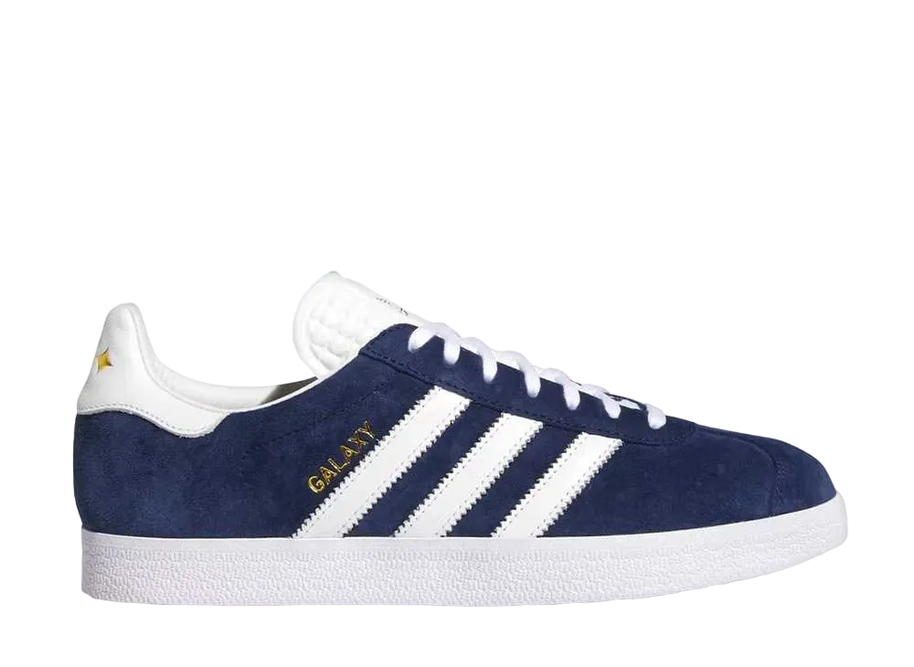 アディダス ガゼル LA ギャラクシー "クラウド ホワイト/ゴールド メタリック"