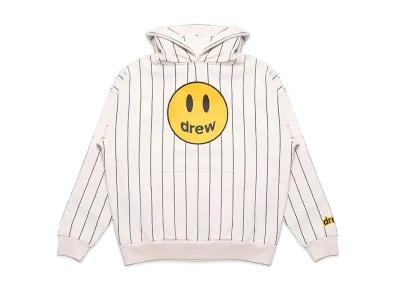 drew house mascot hoodie "Navy Pinstripe"