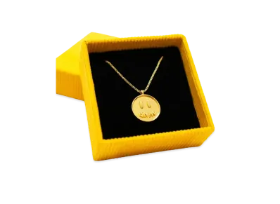 drew house mascot pendant necklace "Gold"