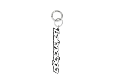 BALENCIAGA Key Ring ”Black/White”