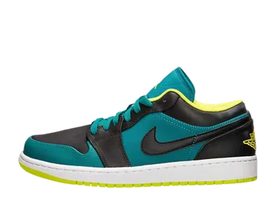 Nike Air Jordan 1 Low "Lush Teal/Venom Green Black"
