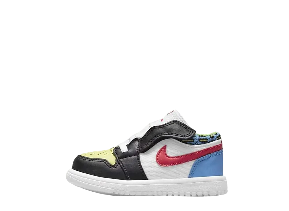 ナイキ TD エアジョーダン1 ロー ALT "ファンキー パターン"(キッズ)