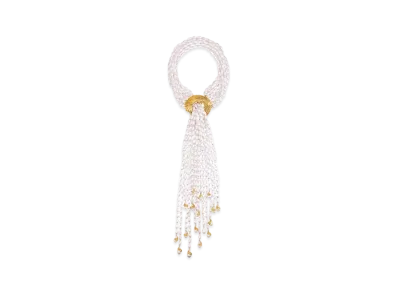 Louis Vuitton Pearl Necklace "White"