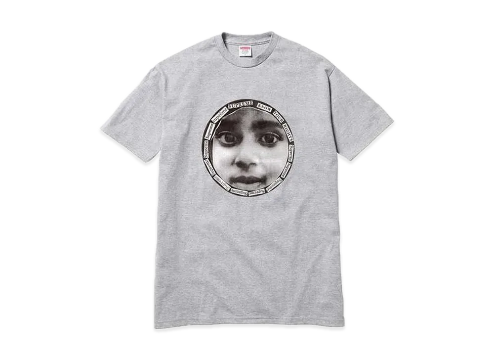Supreme Know Your Rights Tee "Hether Grey"