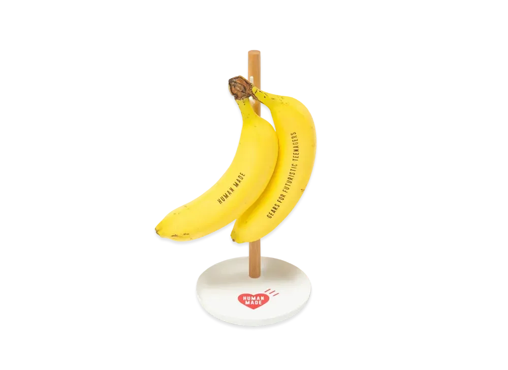HUMAN MADE HOUSEWARE BANANA REPLICA & BANANA STAND SET "White"