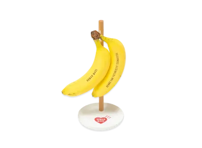 HUMAN MADE HOUSEWARE BANANA REPLICA & BANANA STAND SET "White"