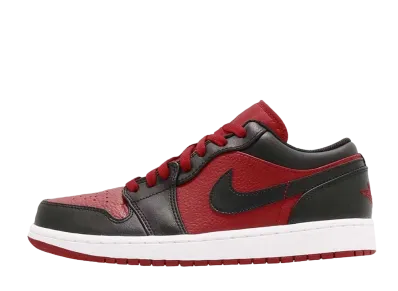 ナイキ エアジョーダン1 ロー "ブラック/ジム レッド"
