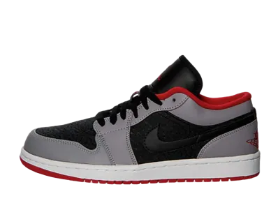 Nike Air Jordan 1 Low "Black/Gym Red Cement"
