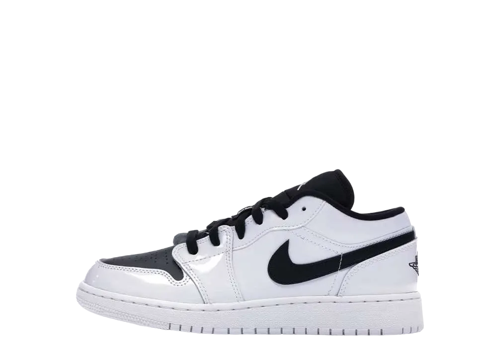 ナイキ GS エアジョーダン1 ロー "ホワイト/ブラック"