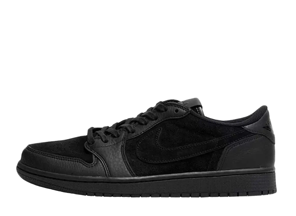 Nike Air Jordan 1 Low "PRM Triple Black"