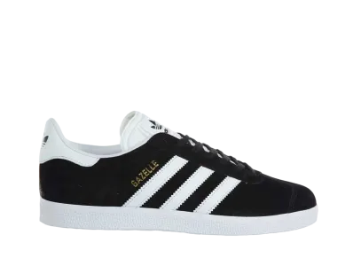adidas Women's Gazelle "Black White-Gold Metallic"