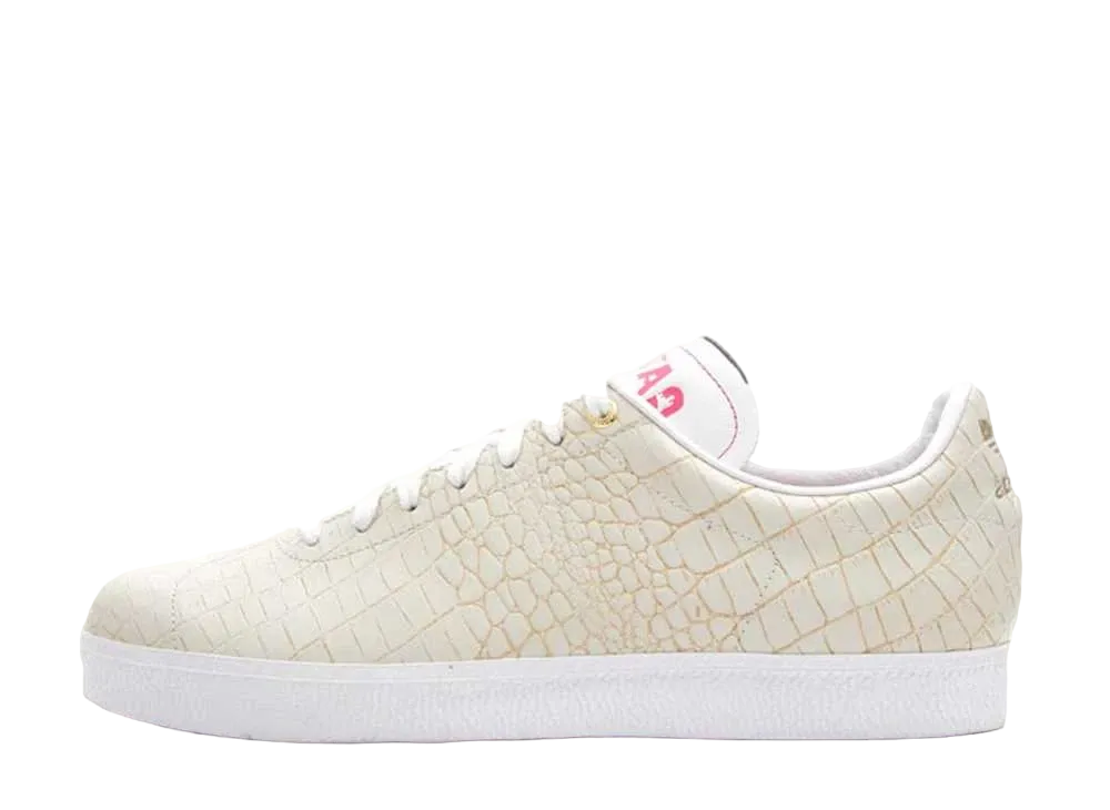 アディダス ガゼル OP クロック "ボーン/インターナショナル ピンク"