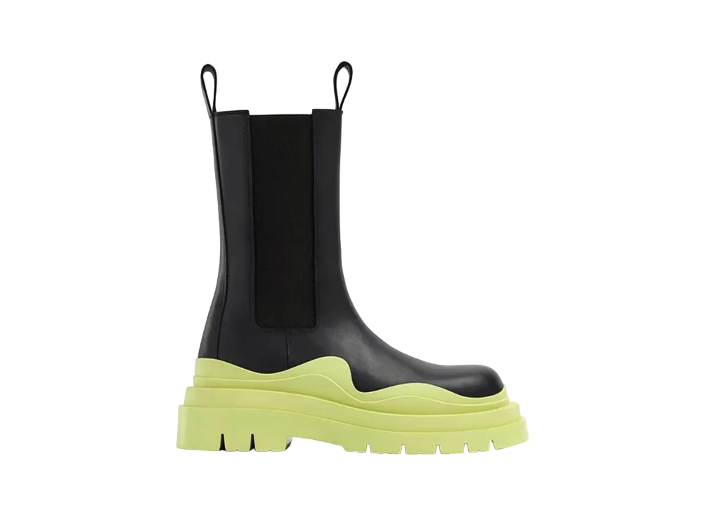 Bottega Veneta Tire "Black/Seagrass"