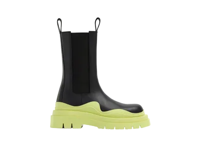 Bottega Veneta Tire "Black/Seagrass"