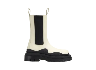 Bottega Veneta Tire "Sea Salt/Black"