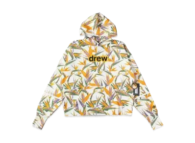 drew house secret deconstructed hoodie Bird of Paradise letter stitching sweatshirt "Multi"