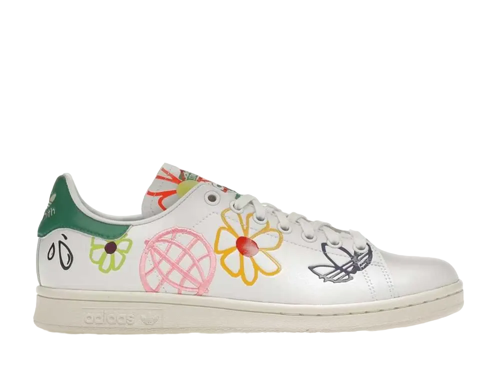 adidas Women's Stan Smith "Prime Green/Floral"