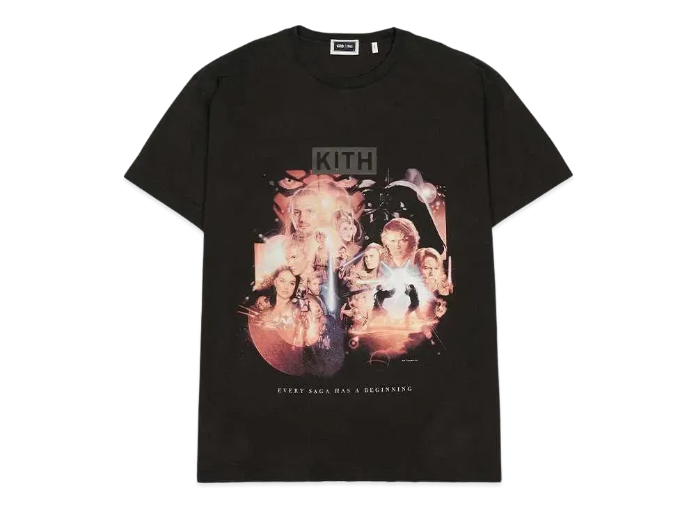 Kith Star Wars Beginning Vintage Tee "Black"