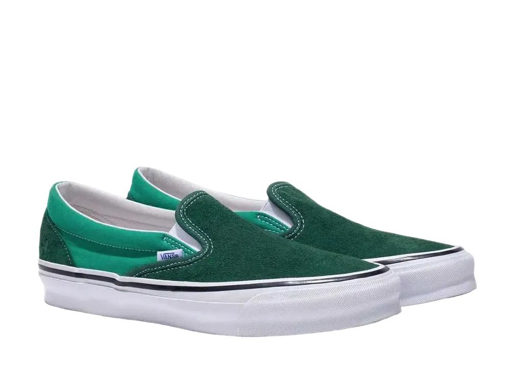 Noah × Vans OG Classic Slip-On LX "Green"