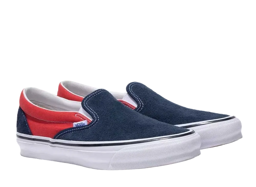 Noah × Vans OG Classic Slip-On LX "Navy"
