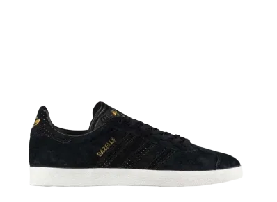 adidas Women's Gazelle "Core Black Gold Metallic"