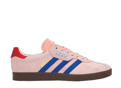 size? × adidas Gazelle Super London To Manchester "Pink"