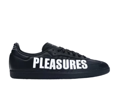 PLEASURES × adidas Samba "Core Black/Footwear White"