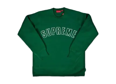 Supreme Arc Logo Crewneck "Kelly Green"