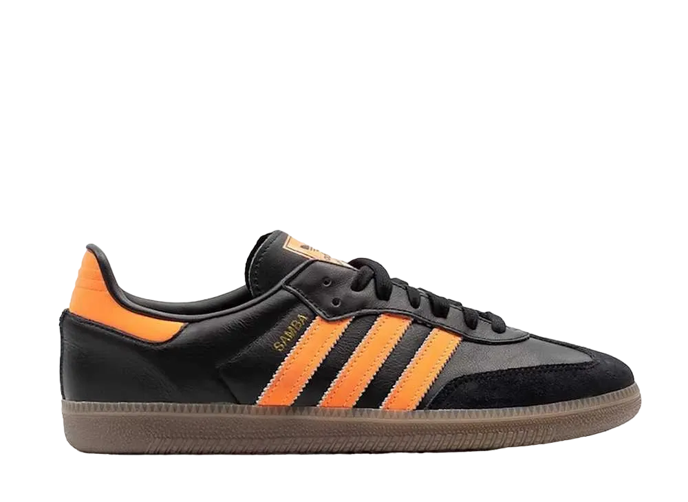 adidas Samba OG "Core Black Hi Res Orange"