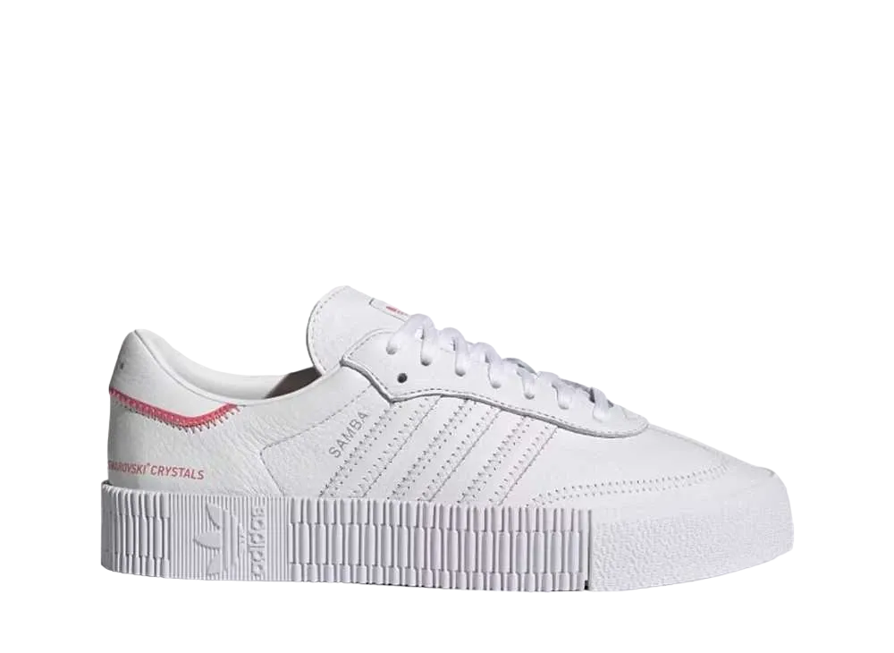 アディダス ウィメンズ サンバローズ スワロフスキー "クラウド ホワイト"