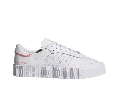 adidas Women's Sambarose Swarovski "Cloud White"