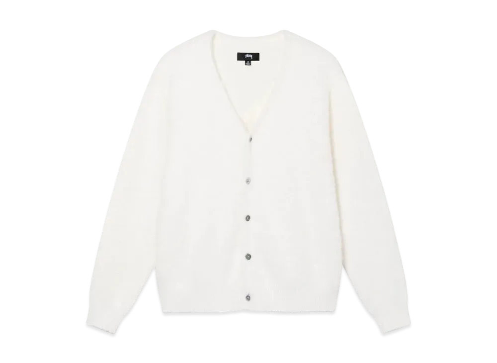 Stussy Shaggy Cardigan "Bone"