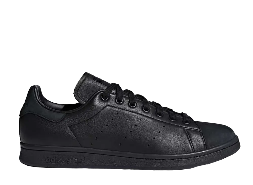 adidas Stan Smith "Triple Core Black" (Suede Toe)