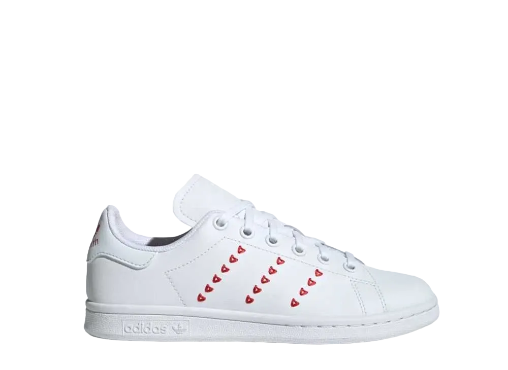 adidas GS Stan Smith "Cloud White Lush Red"