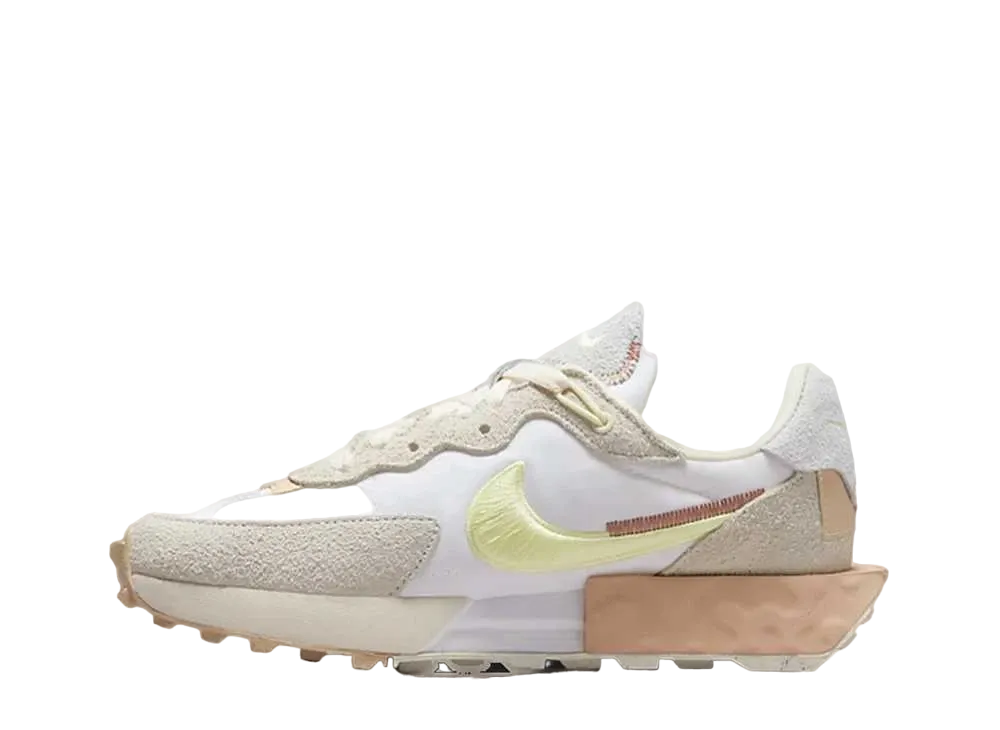 ナイキ ウィメンズ フォンタンカ ワッフル "ホワイト/シトロン ティント"