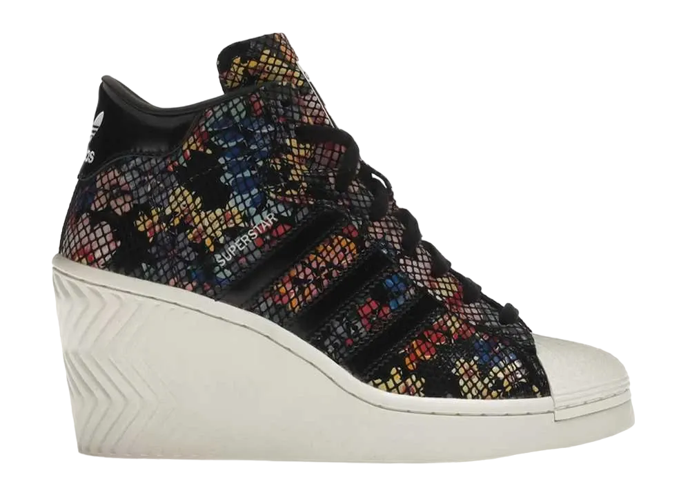 アディダス ウィメンズ スーパースター エリュール "フローラル"