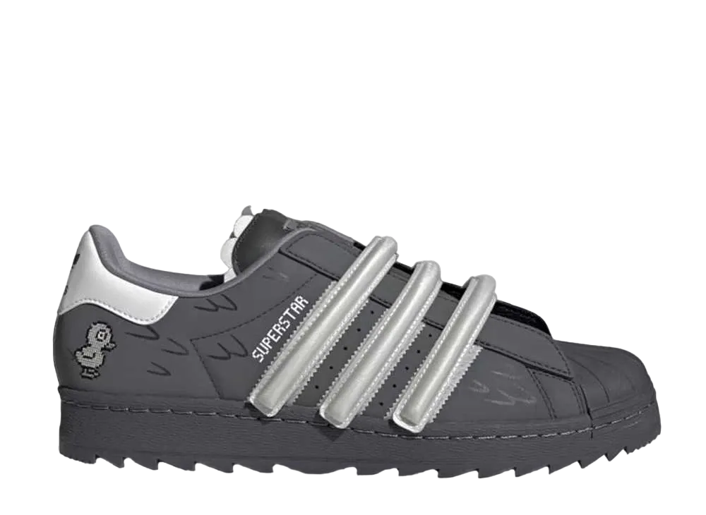 Melting Sadness × adidas TR Superstar 80s "Duck Grey"