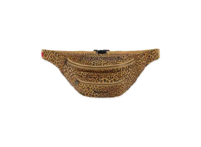 Supreme Barbour Waxed Cotton Waist Bag "Leopard"