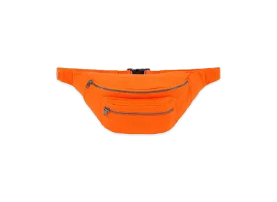 Supreme Barbour Waxed Cotton Waist Bag "Orange"