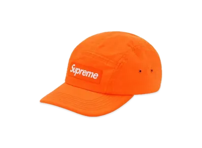 Supreme Barbour Waxed Cotton Camp Cap "Orange"