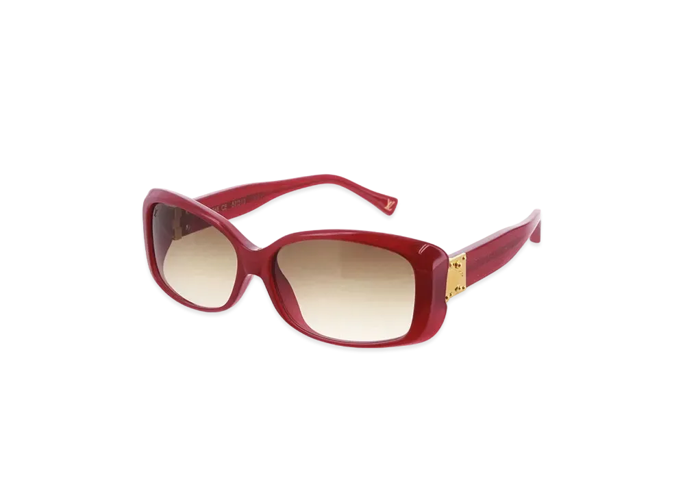 Louis Vuitton Spson GM Sunglasses "Red"