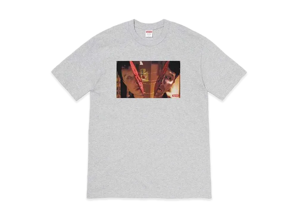 Supreme Split Tee "Heather Grey"
