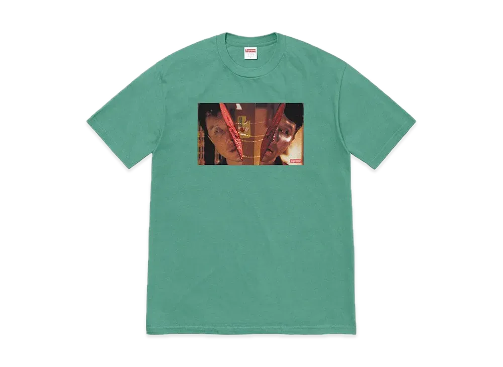 Supreme Split Tee "Dusty Teal"