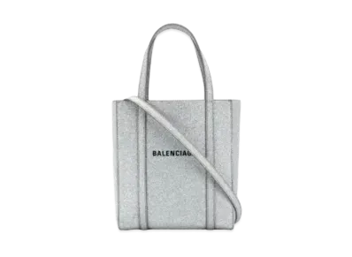 BALENCIAGA Everyday XXS Tote Bag "Silver"
